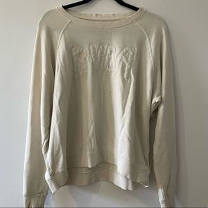 RVCA Cream Crewneck Sweatshirt